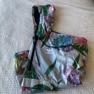 Adidas by Stella McCartney floral anorak